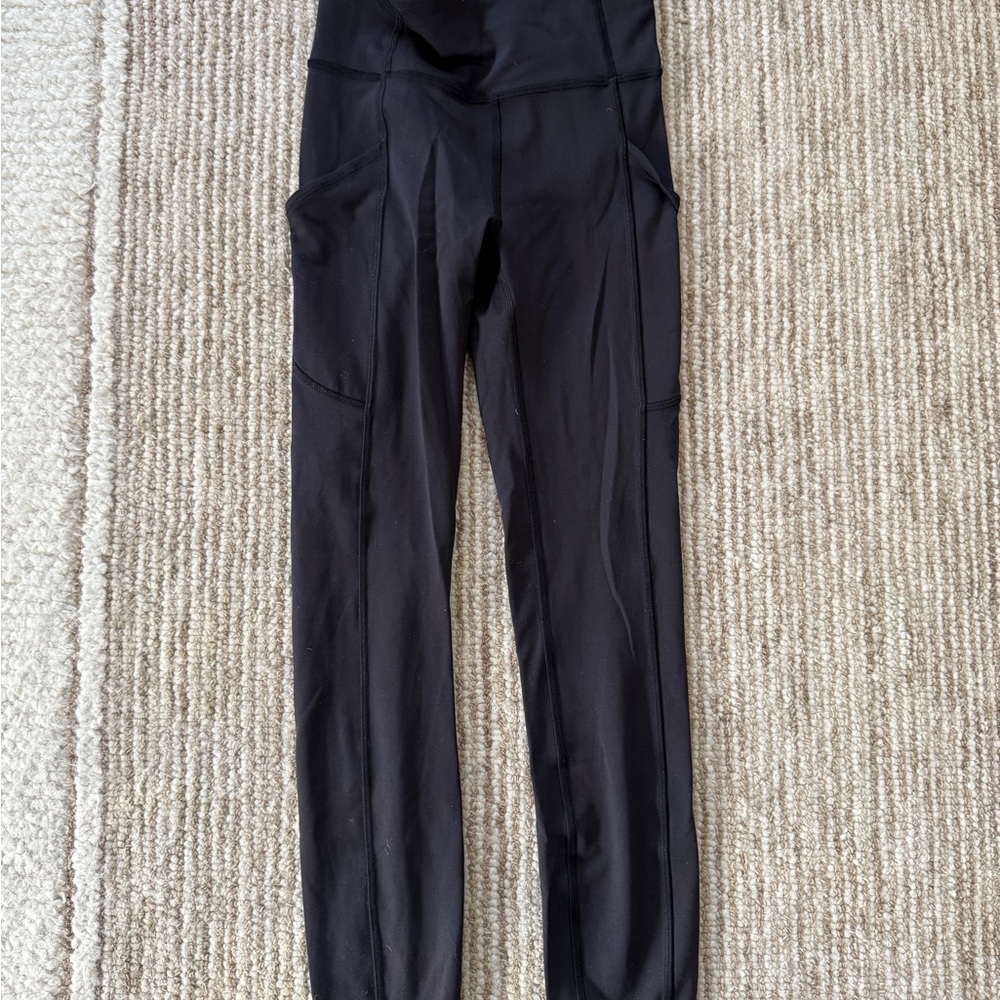 Lululemon Black Invigorate HR Leggings 25”